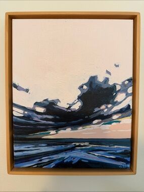 Sarah Madeira Day French Sky ORIGINAL 8”x10”